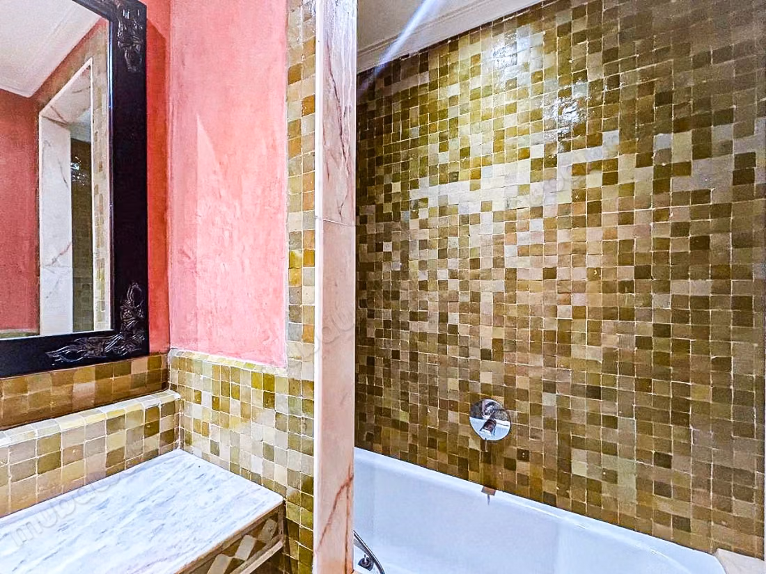 Bel appartement en rez de chaussée Palmeraie