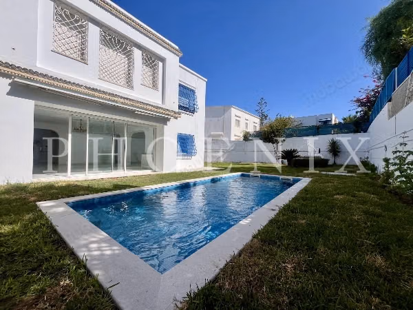 Villa S4 avec piscine à Sidi Bou Said