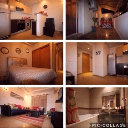 Impresionante apartamento en venta en Mers Sultan. 1 hermosa habitación. Estacionamiento y terraza