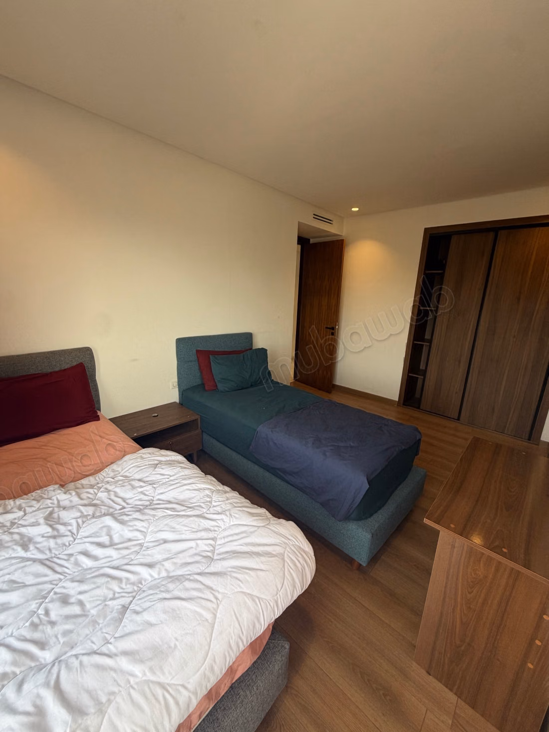 Louez cet appartement à Casablanca Finance City. 3 belles chambres. Meublé