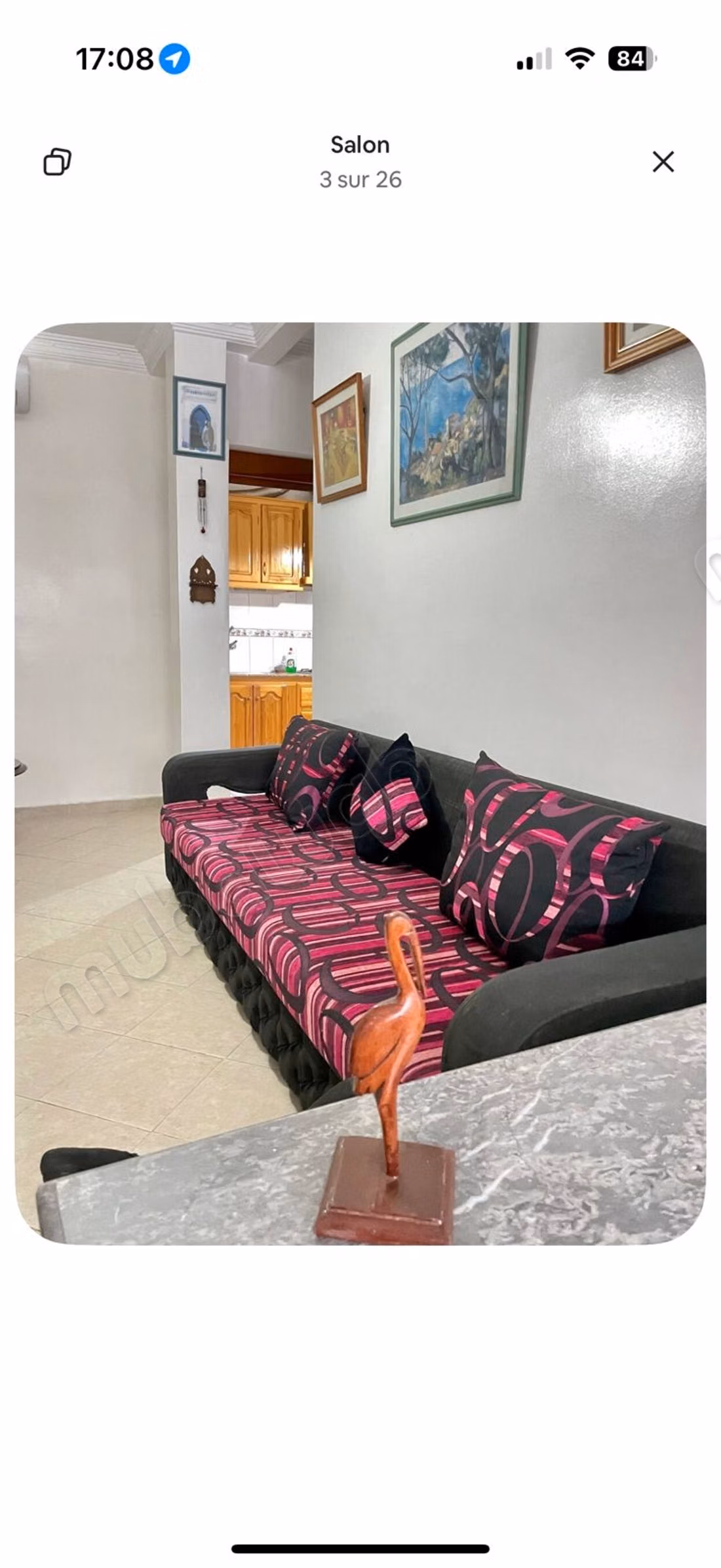 Appartement à louer à El Ensanche. Surface totale 100 m². Meublé