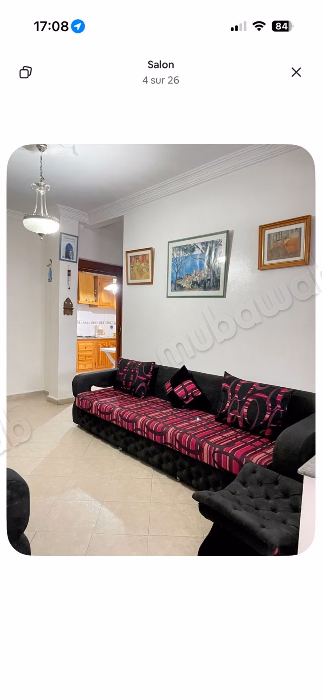 Appartement à louer à El Ensanche. Surface totale 100 m². Meublé