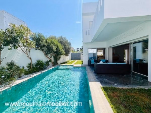 Vendita casa a Yasmine Hammamet. 6 camere confortevoli. Arredato