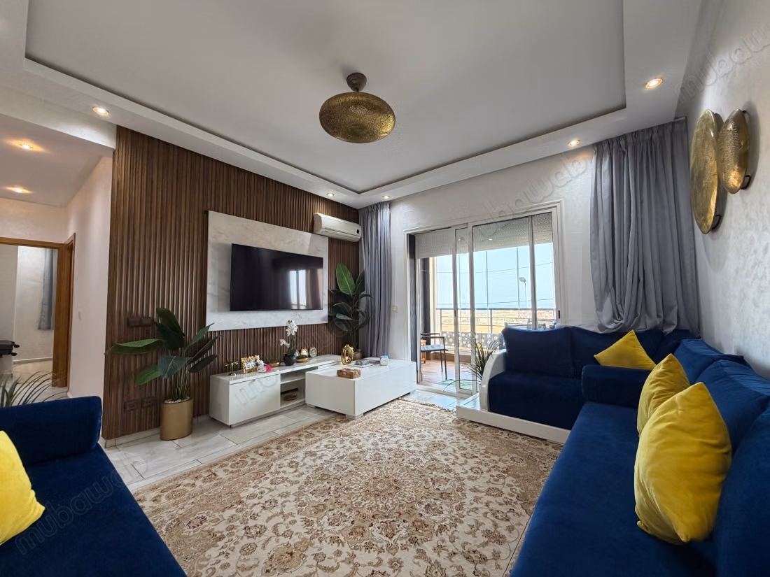 Fantástico apartamento en alquiler en El Mansouria. 5 habitaciones cómodas. Amueblado
