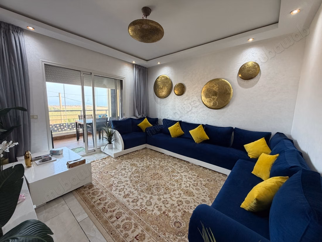 Fantástico apartamento en alquiler en El Mansouria. 5 habitaciones cómodas. Amueblado