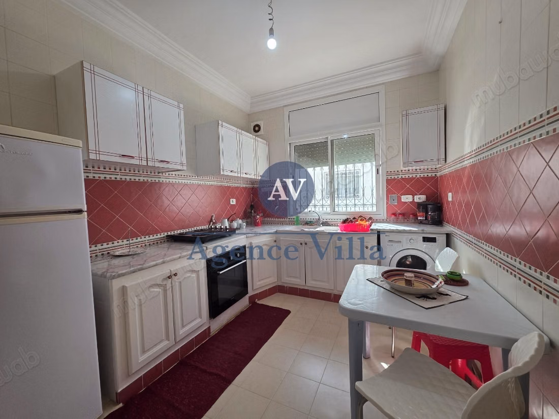A louer un appartement s2 meublé à la Marsa