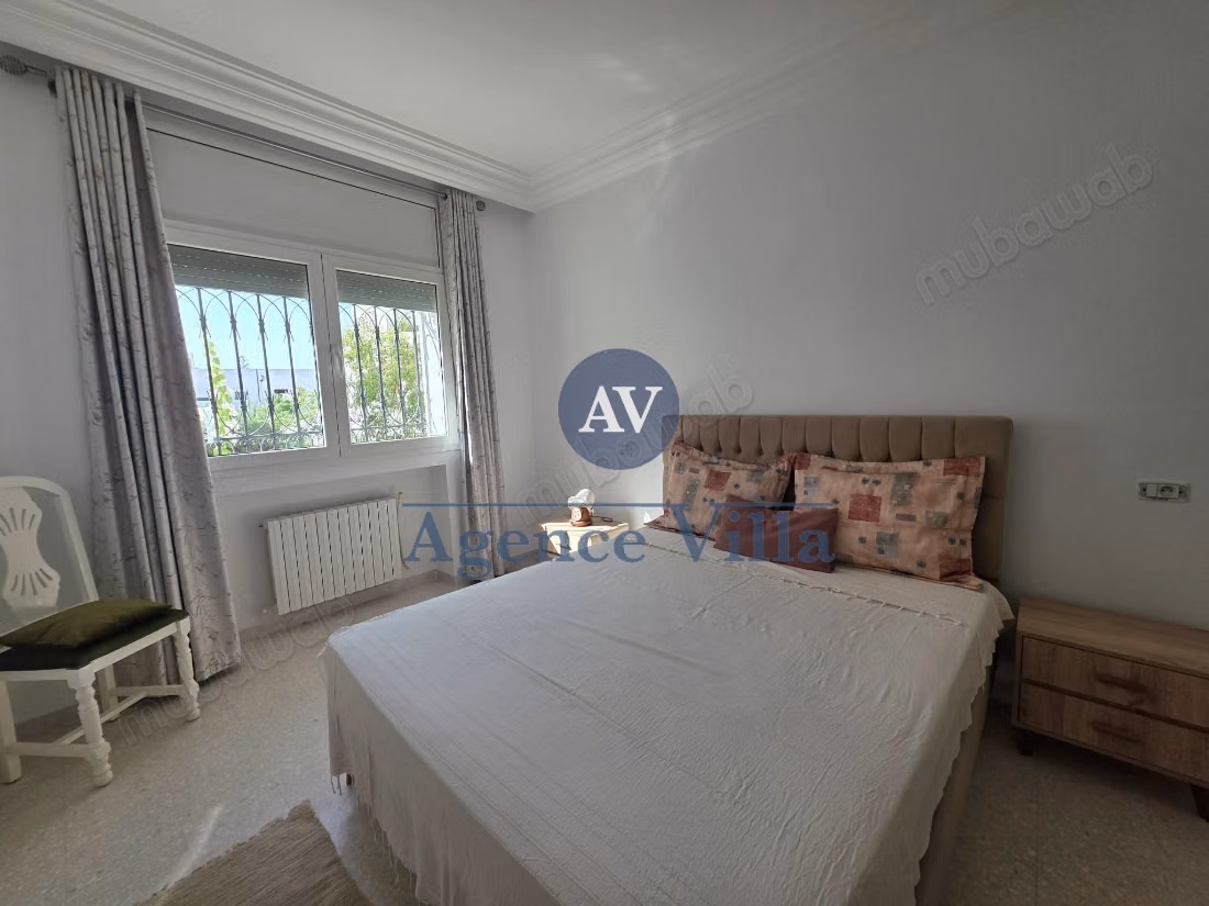 A louer un appartement s2 meublé à la Marsa