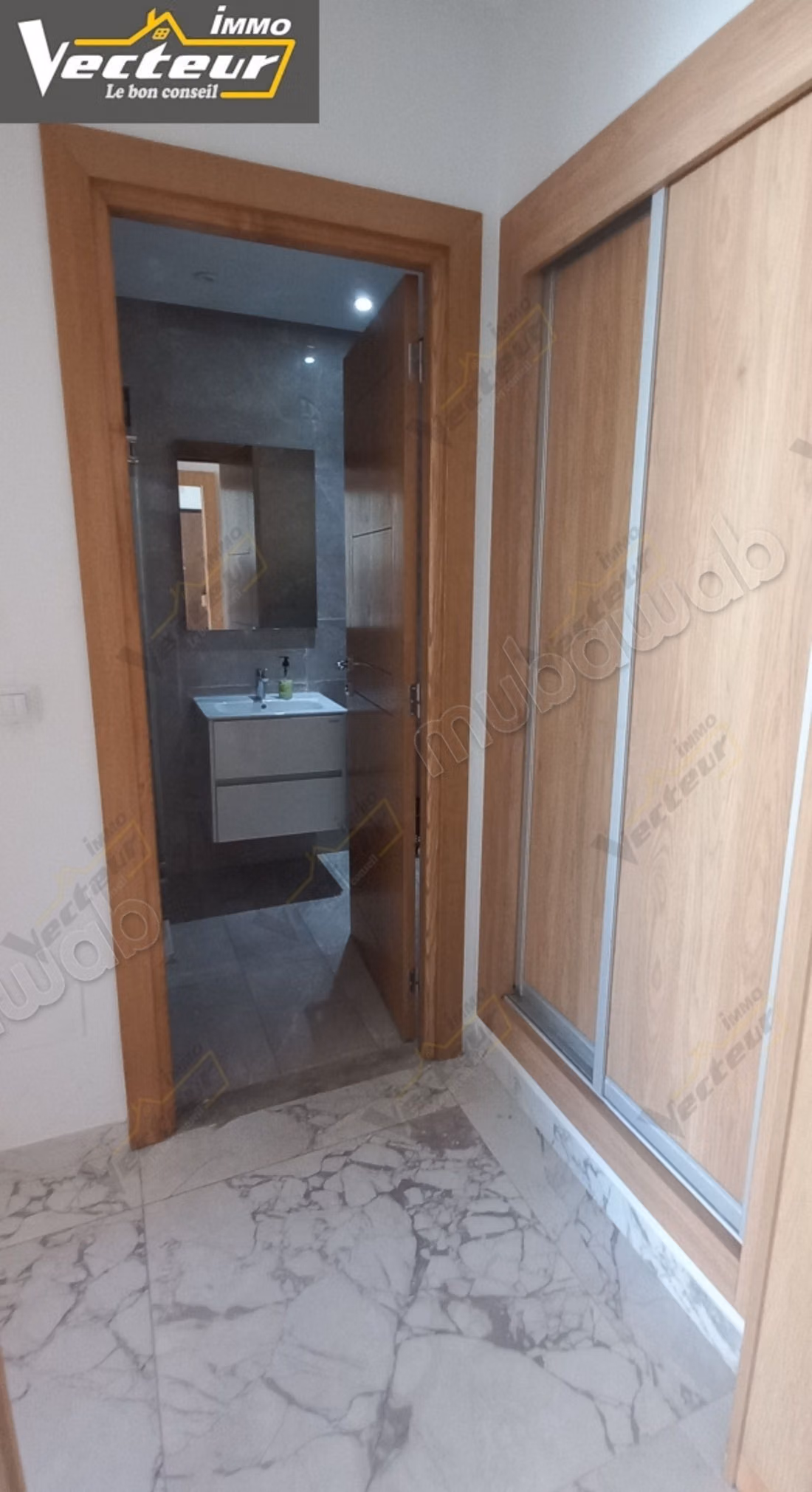 A LOUER Appartement S1 non meublé L'AOUINA / WAHAT