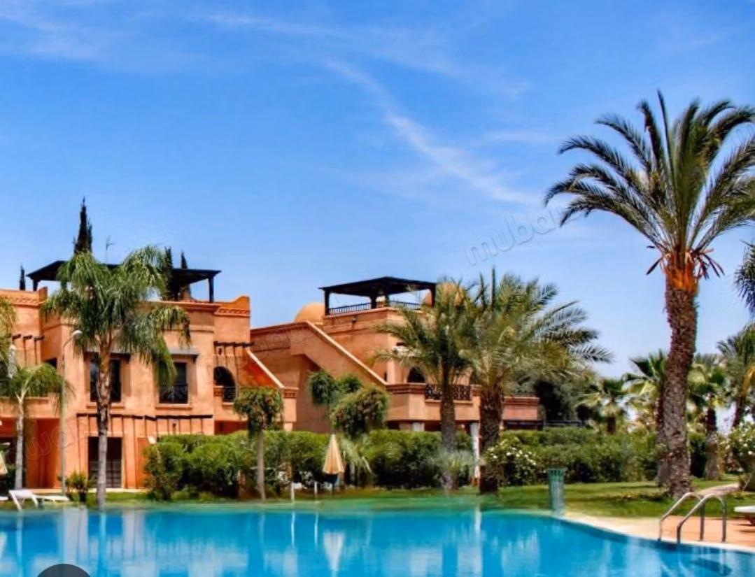 Appartement rez de jardin meublé à louer longue durée 
atlas golf resort
