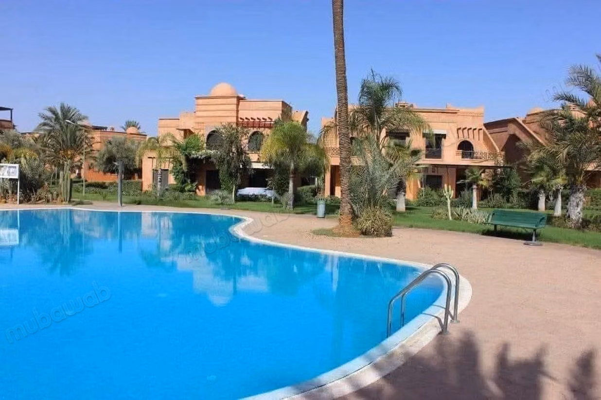 Appartement rez de jardin meublé à louer longue durée 
atlas golf resort