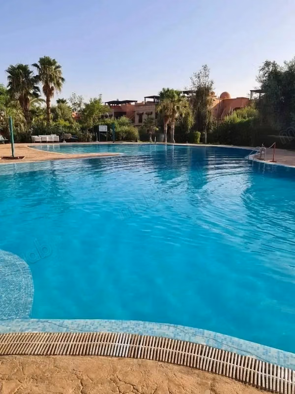 Appartement rez de jardin meublé à louer longue durée 
atlas golf resort