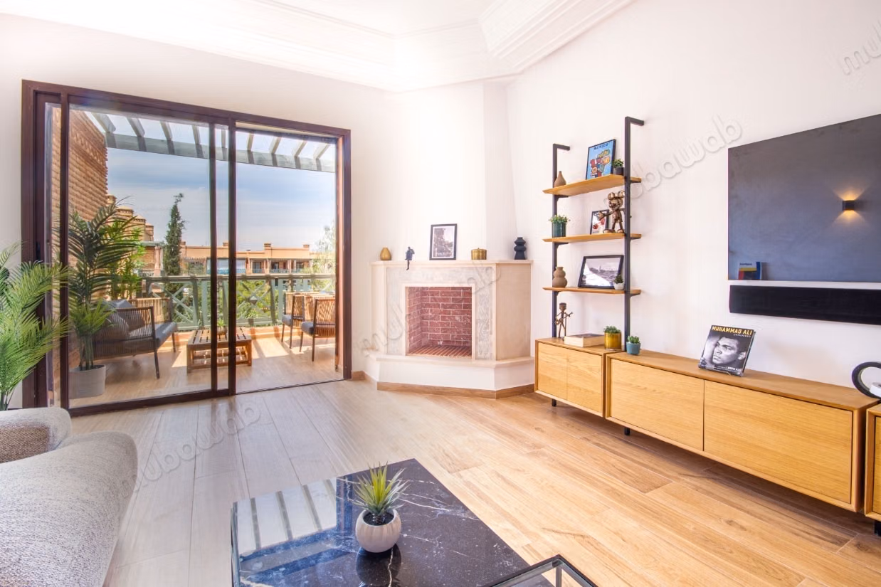 Magnifiek nieuw gerenoveerd appartement in Agdal