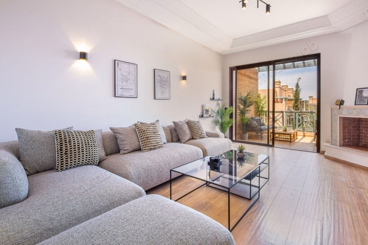 Magnifiek nieuw gerenoveerd appartement in Agdal