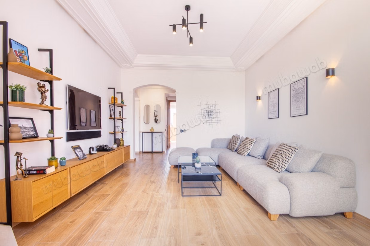 Magnifiek nieuw gerenoveerd appartement in Agdal