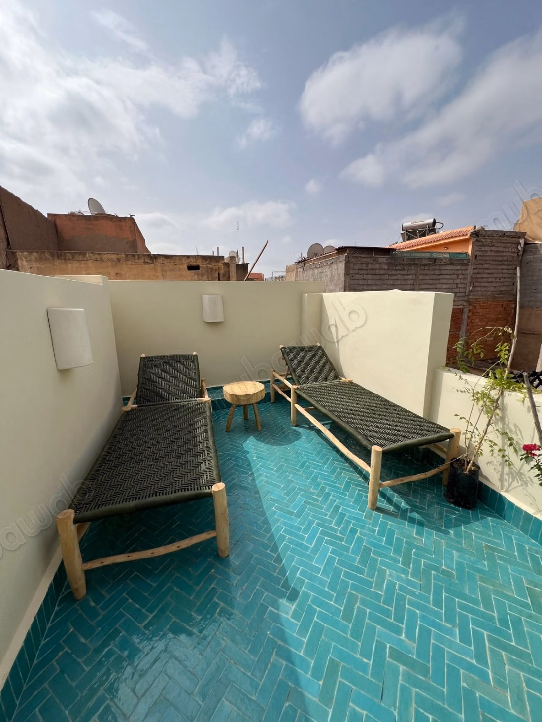 Gerestaureerde Riad 3 Slaapkamers Bab Doukkala / Onteigening