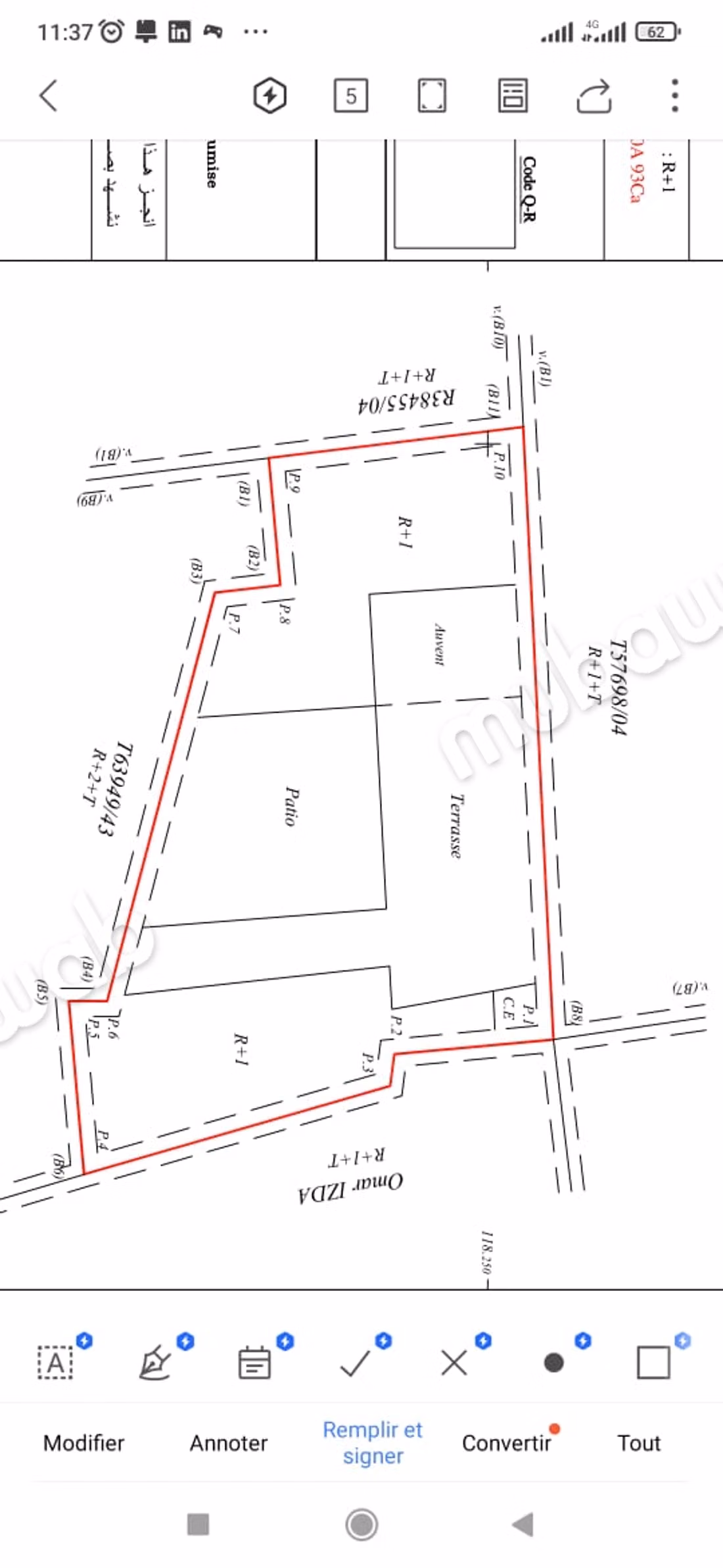 Koop je riad in Mouassine. Oppervlakte van 93 m²