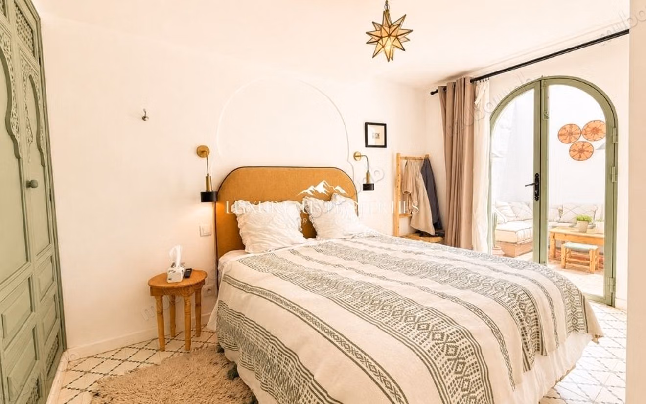 Douiria titrada con rooftop, Médina de Marrakech
