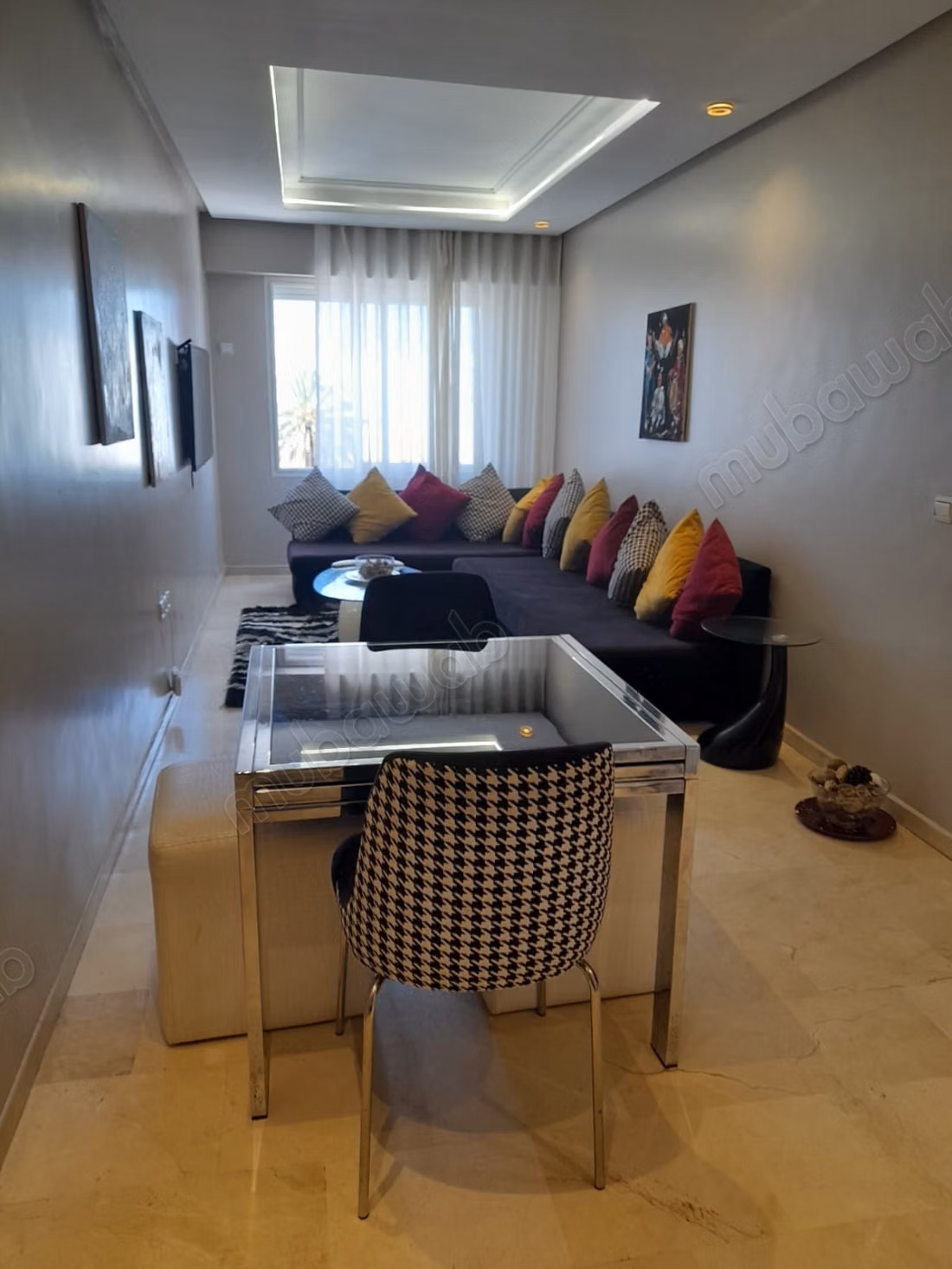 Estudio amueblado luminoso en alquiler – Maarif Socrate