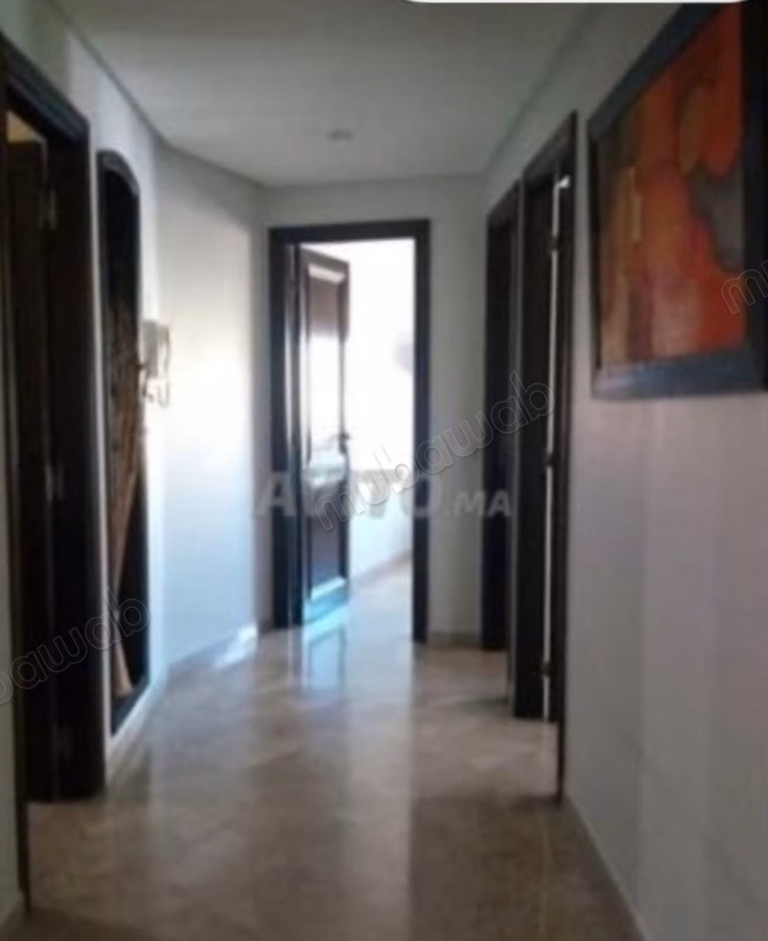 Appartement avec cheminée & garage – Bd Ziraoui