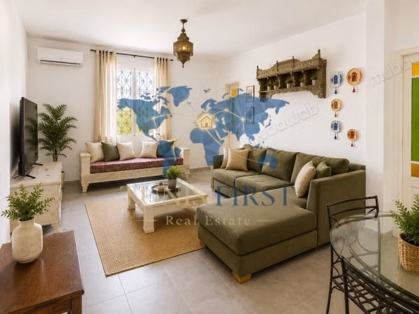 For Rent: Furnished S3 Floor of a Villa in La Marsa Corniche