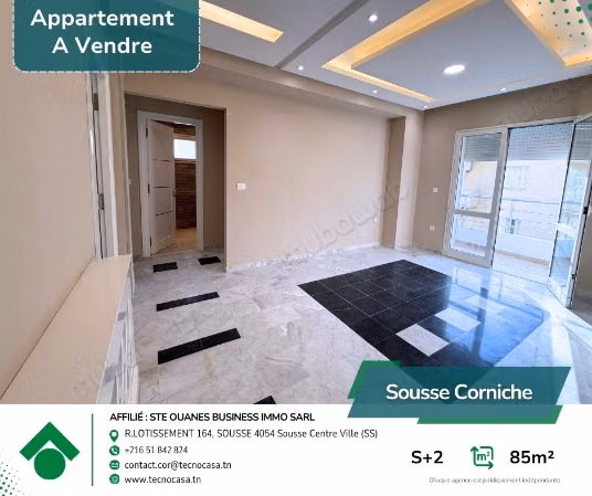 A vendre un appartement S2
