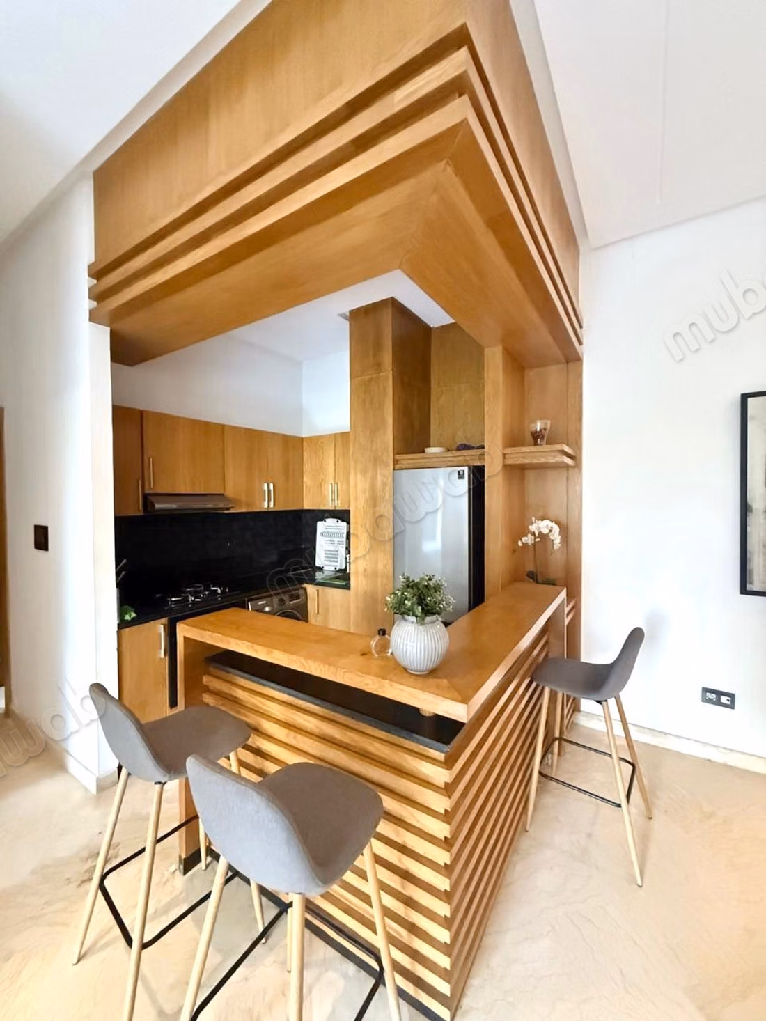 À vendre – Studio meublé de 70 m² au rez de chaussée