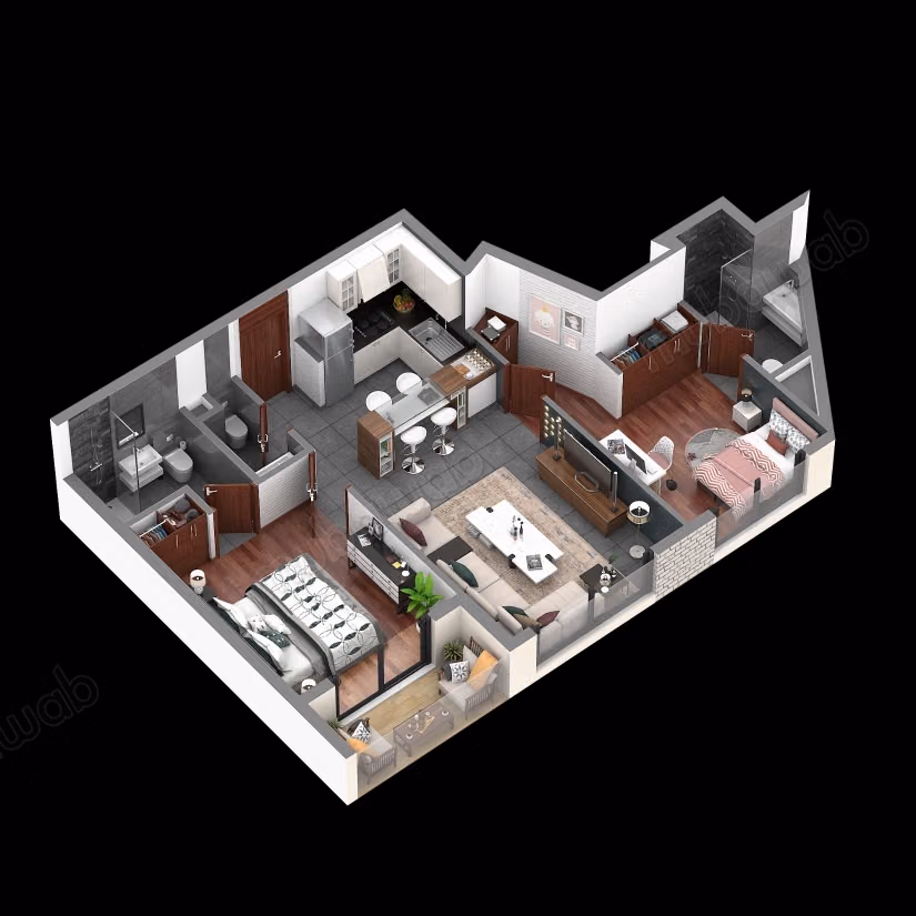 LOCATION Magnifique Appartement meublé et équipé