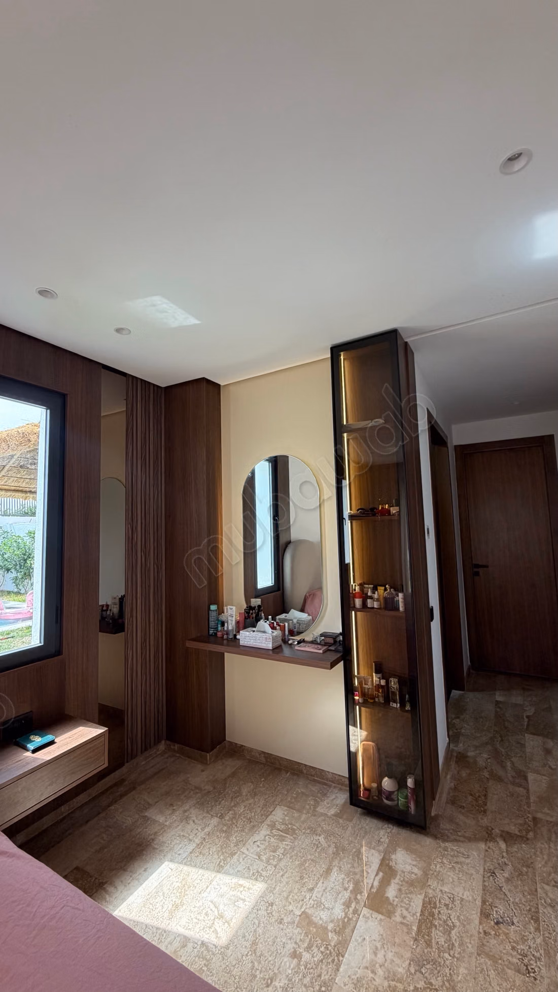 Exclusive apartment with private garden and pool in Dar Bouazza