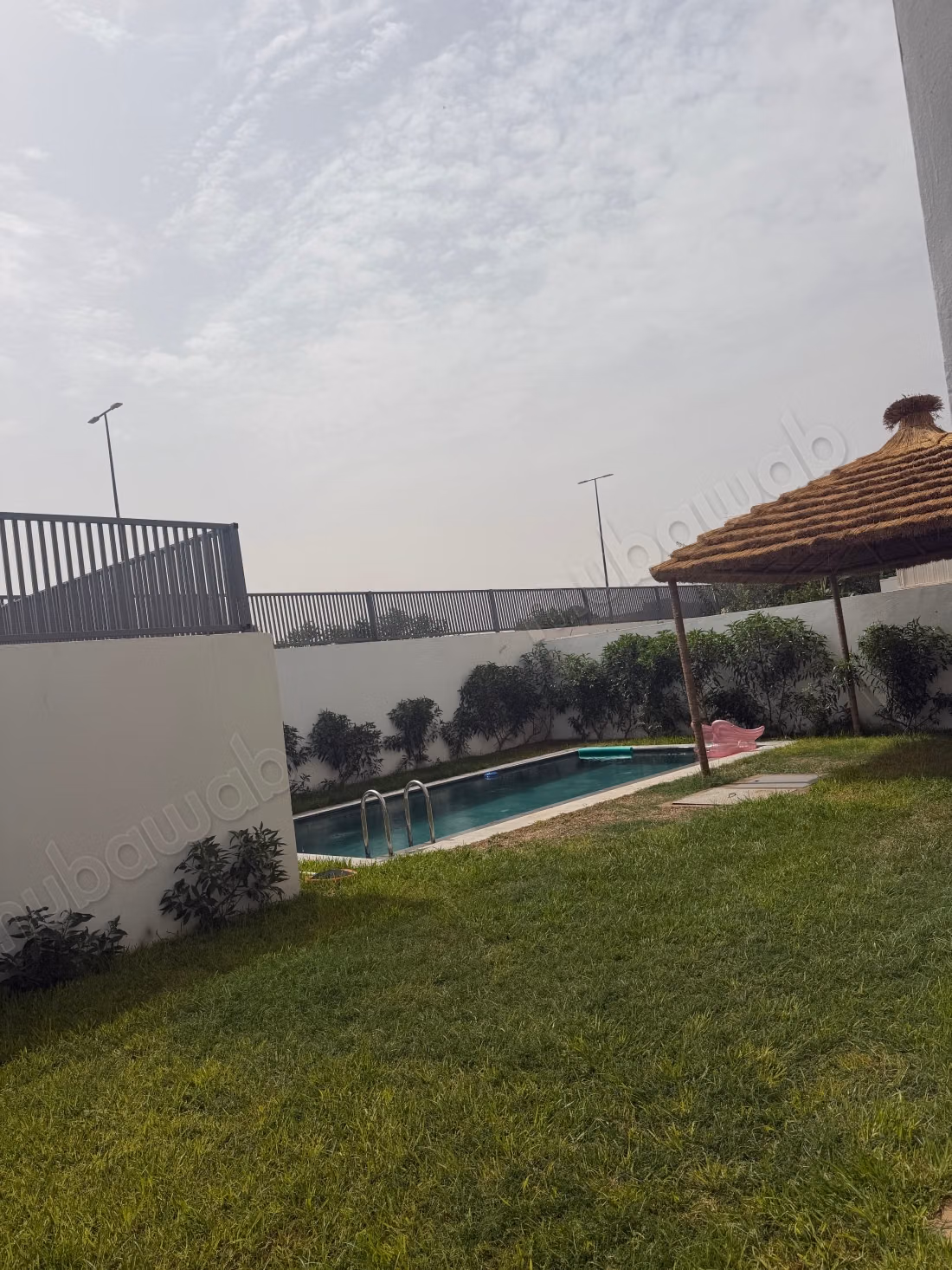 Exclusive apartment with private garden and pool in Dar Bouazza
