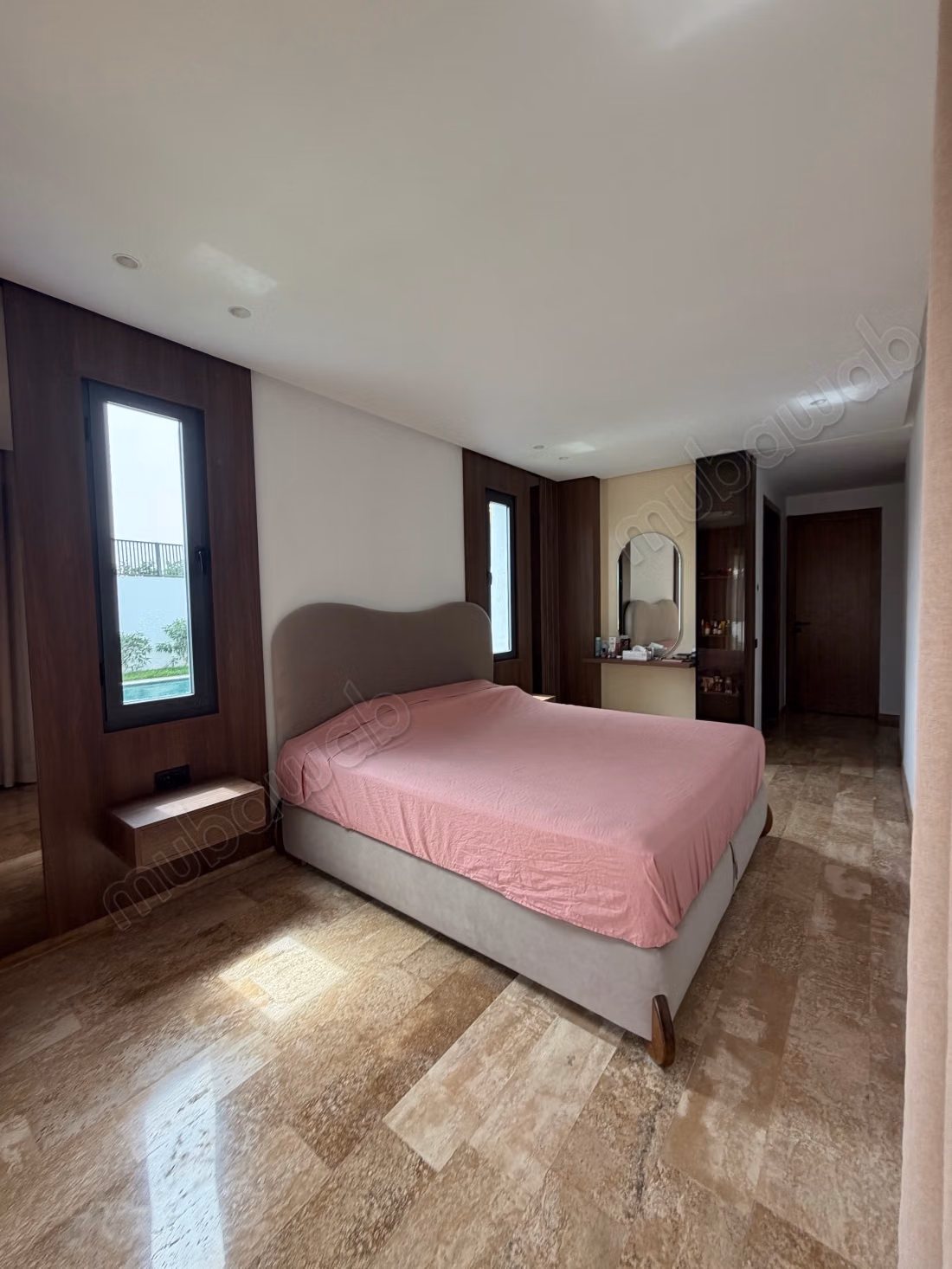 Exclusive apartment with private garden and pool in Dar Bouazza
