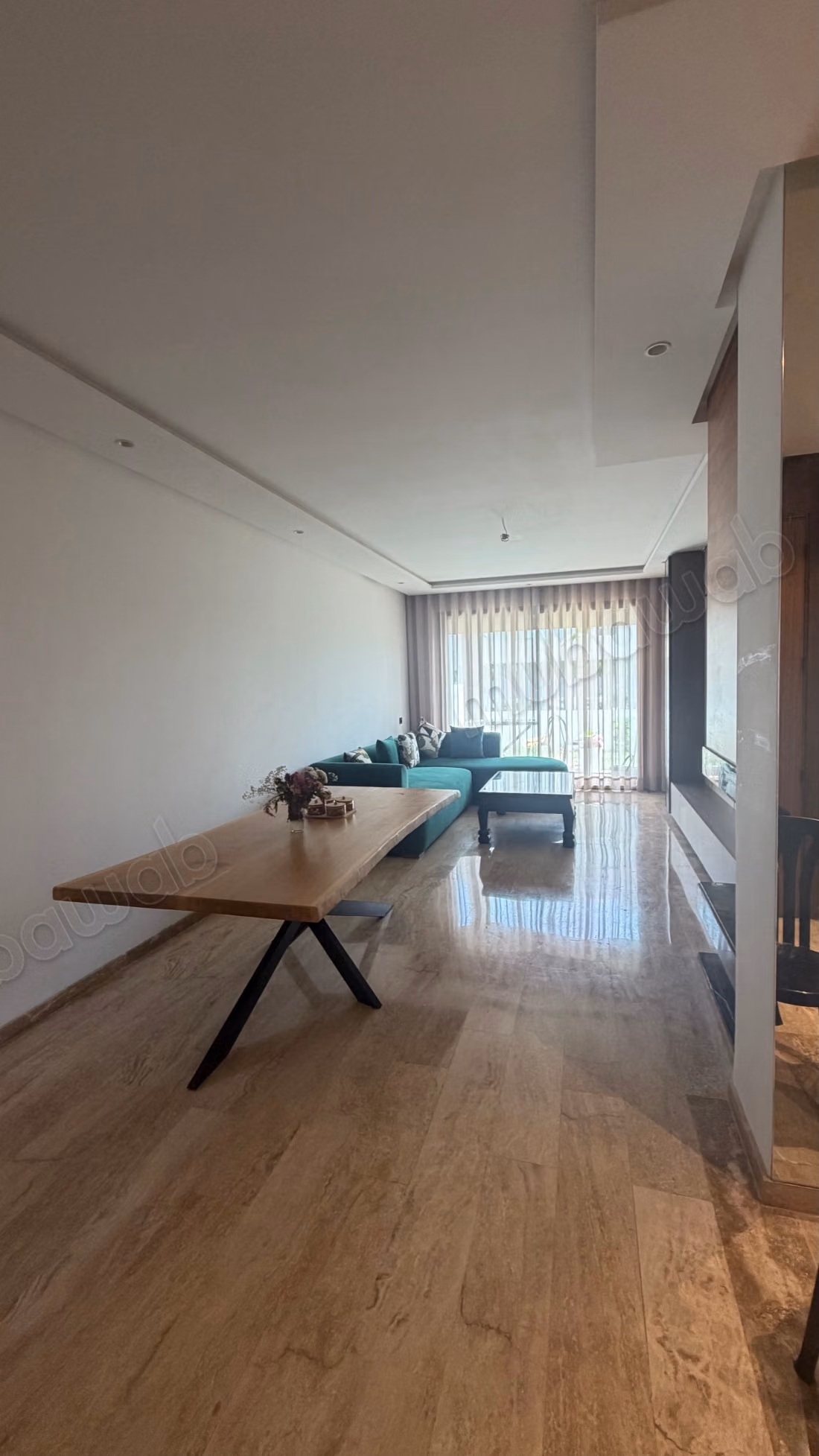 Exclusive apartment with private garden and pool in Dar Bouazza