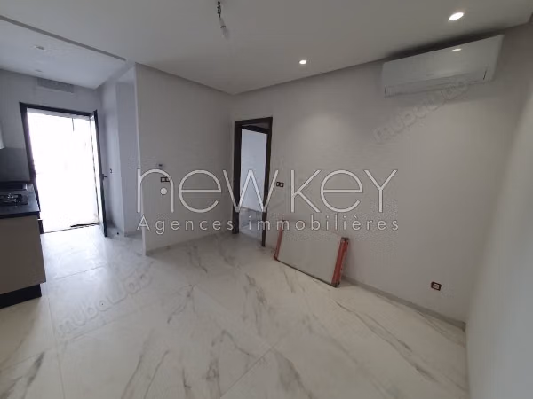 S1 Apartment with garden for rent in the new Soukra