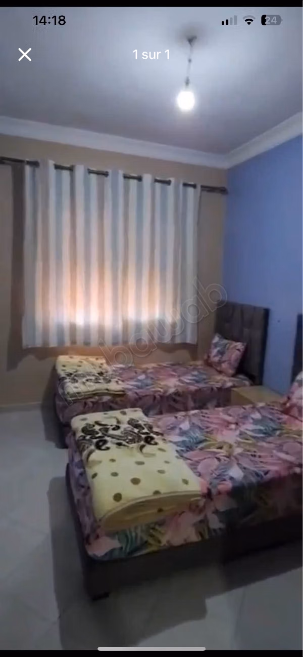 Apartment for rent in Mhamid. 2 cozy bedrooms. Furnished