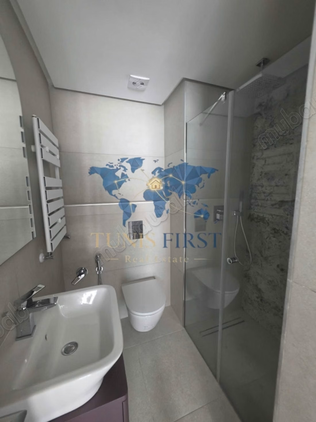 For Rent S1 Empty Apartment in Jardin de Carthage
