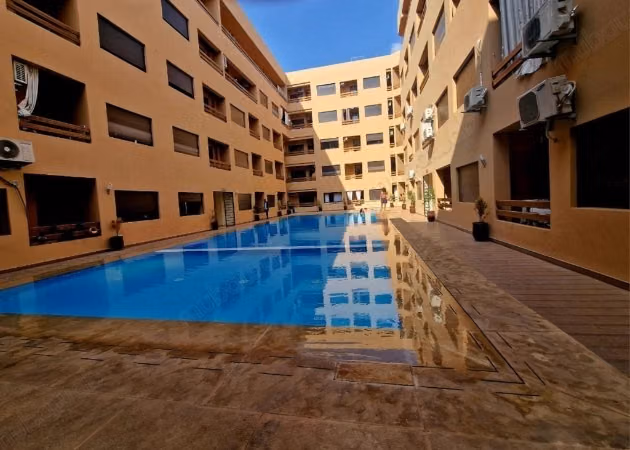 À louer Appartement 3 Chambre avec piscine à Guéliz –