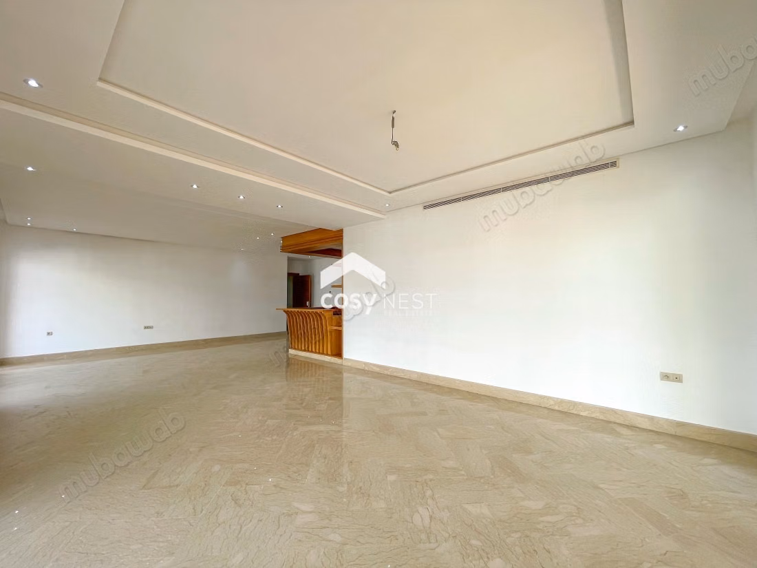 Splendido appartamento in affitto a Casablanca Finance City. Superficie totale di 400 m². Servizio di concierge e aria condizionata