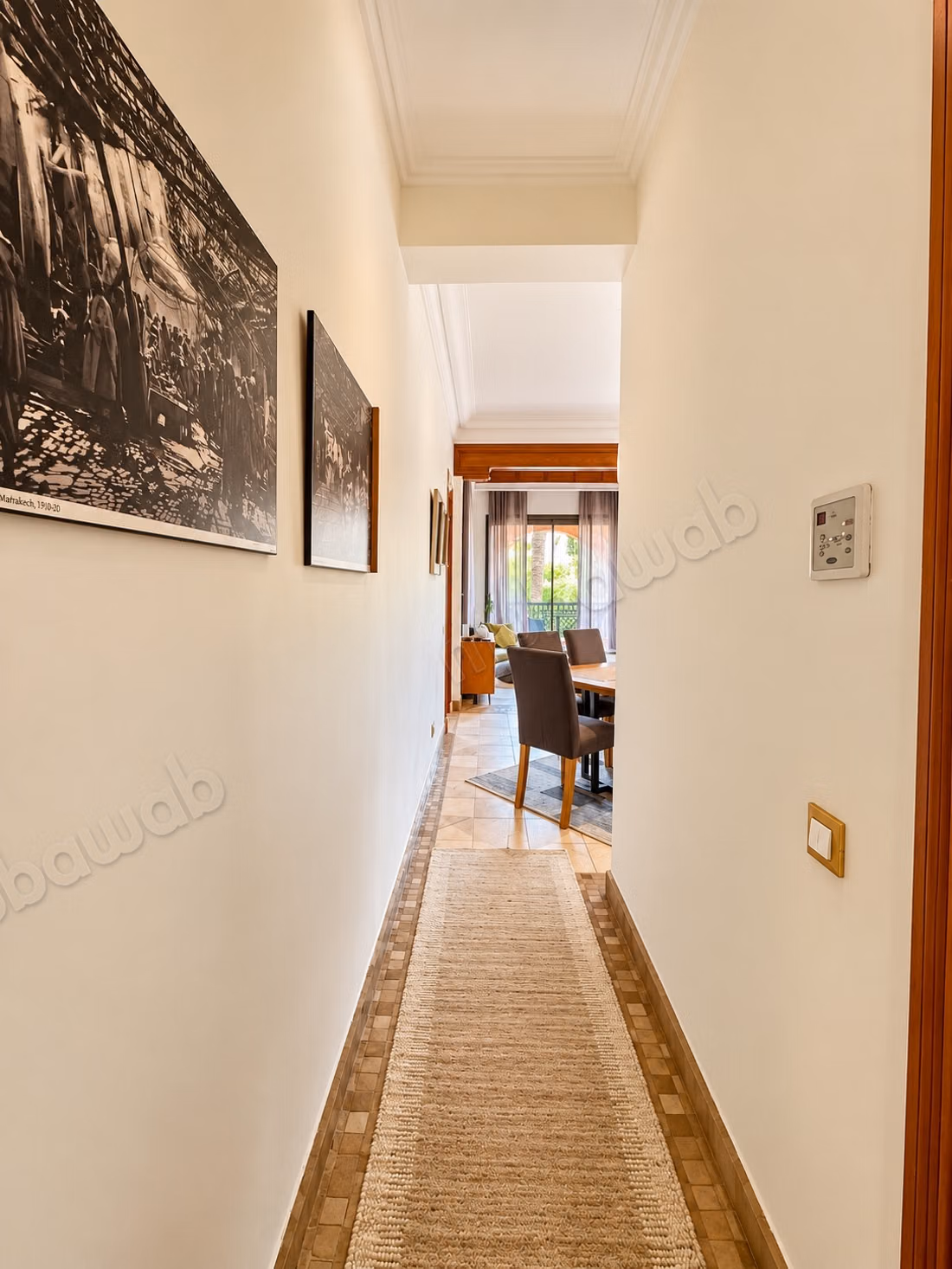 Apartamento en el tercer piso con 3 habitaciones y terrazas