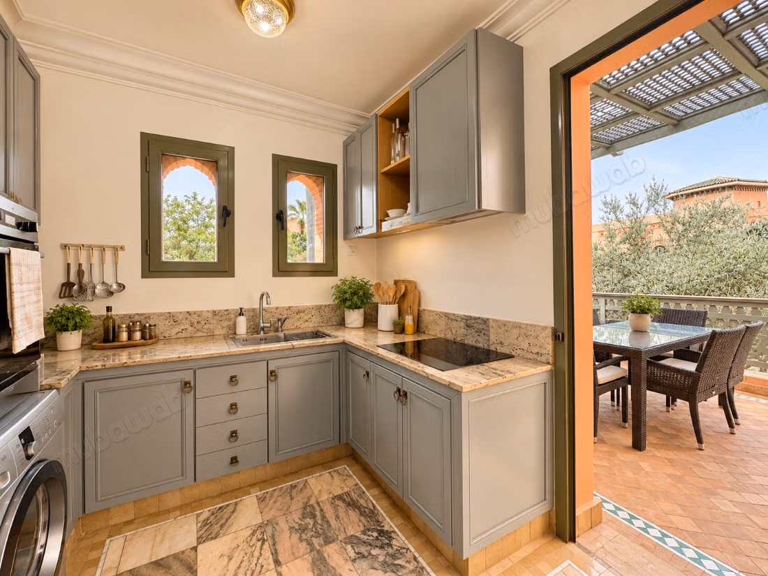 Apartamento en el tercer piso con 3 habitaciones y terrazas