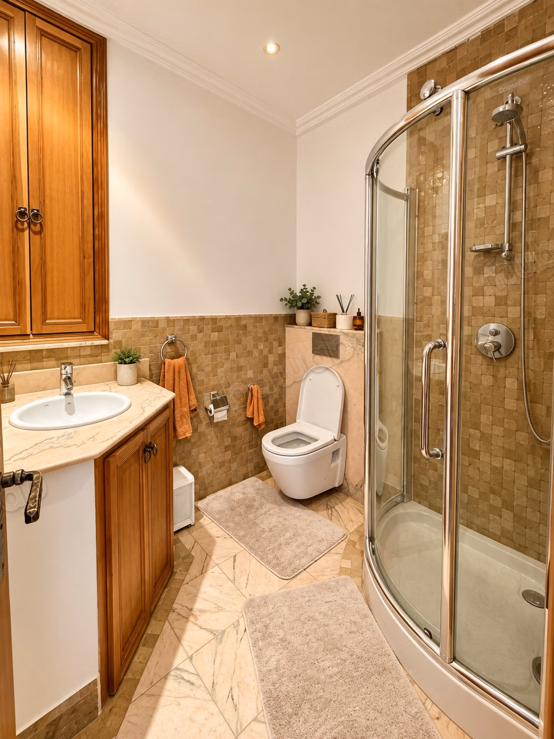 Apartamento en el tercer piso con 3 habitaciones y terrazas