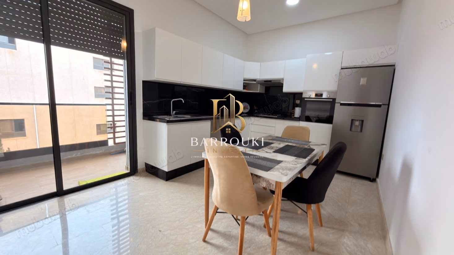 Appartement neuf 3 chambres à louer – Longue durée, Dar Bouazza