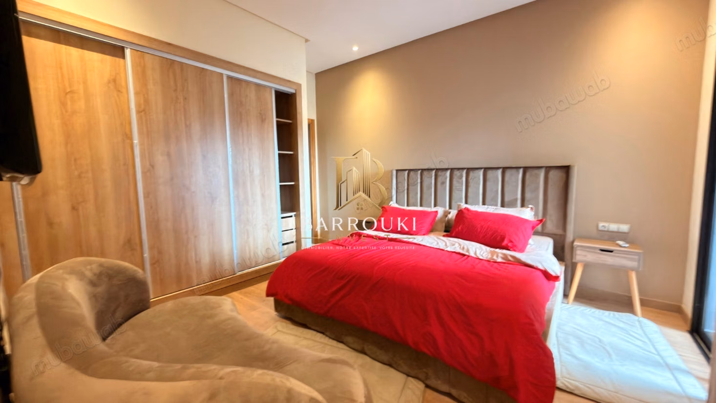 Appartement neuf 3 chambres à louer – Longue durée, Dar Bouazza