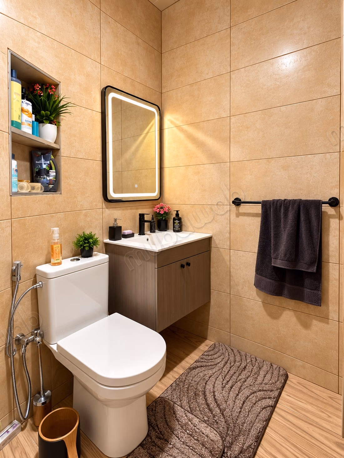 Se vende apartamento en Bourmana. 4 habitaciones. Bien amueblado