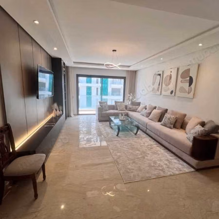 Appartement à Louer de 134.0 m² à Rabat, Hay Al Rajaa Fillah