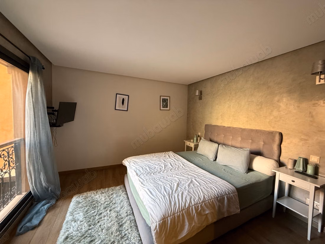 Appartement à vendre à Guéliz. 2 chambres agréables. Meublé