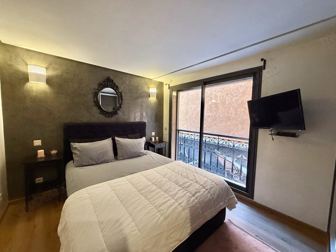 Appartement à vendre à Guéliz. 2 chambres agréables. Meublé