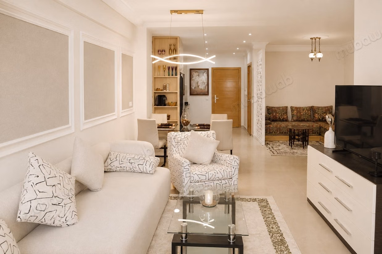 Location Studio meublé moderne de 68 m² au Centre ville de Casablanca