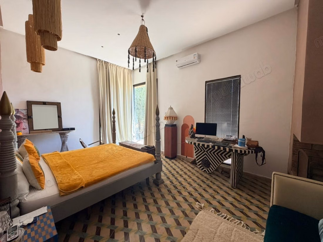 Gemeubileerde villa van 250 m² op 5.000 m² Route d’Amizmiz, uitzicht op de Atlas