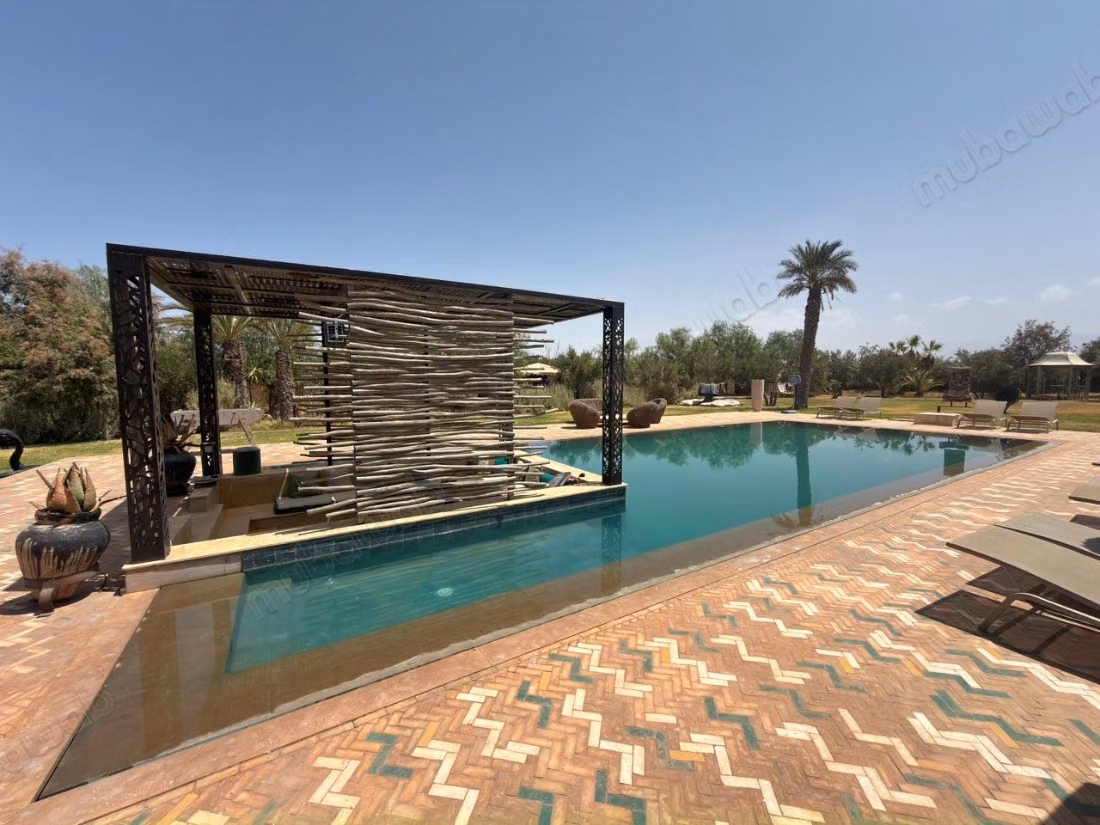 Gemeubileerde villa van 250 m² op 5.000 m² Route d’Amizmiz, uitzicht op de Atlas