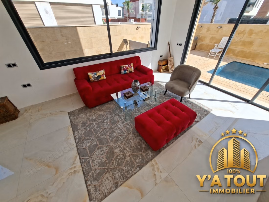 Villa Magnífica en alquiler en Harhoura