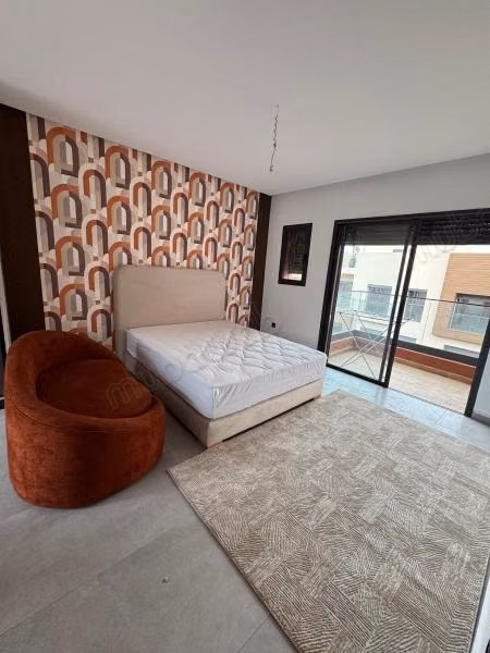 Superbe appartement à vendre à Guéliz. 
Surface totale 38 m². 
Bien meublé